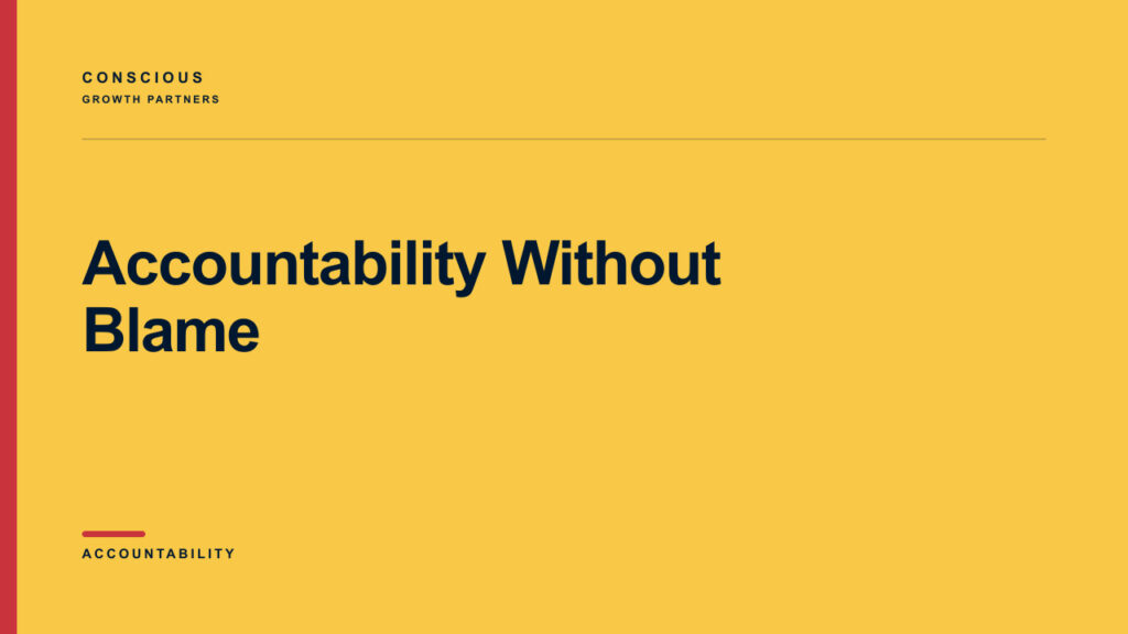 Editorial graphic for What Is Conscious Accountability?