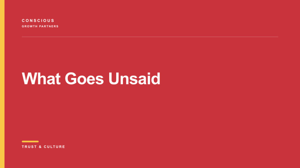 Editorial graphic for The Conversation You Are Avoiding Is Already Costing You