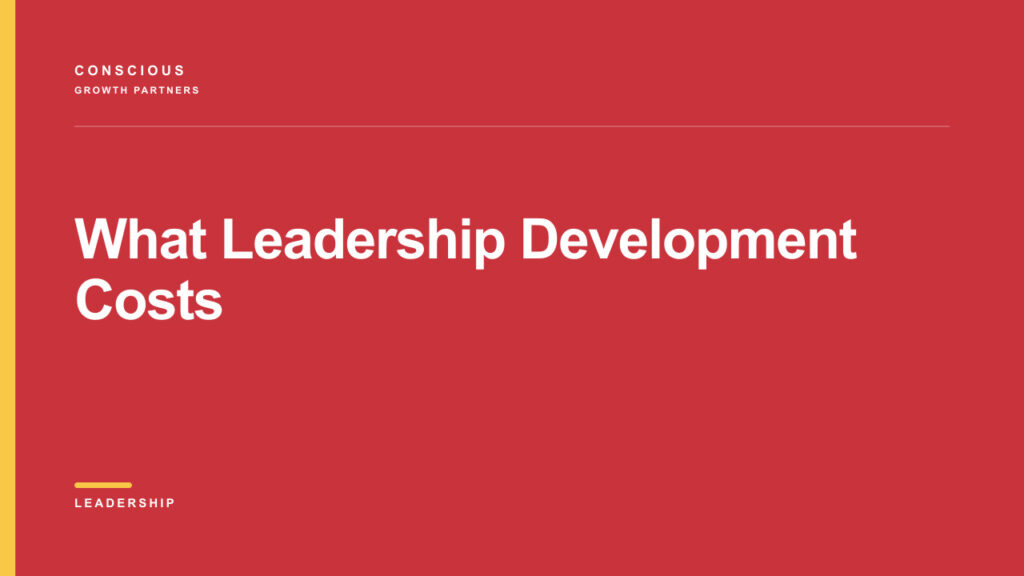 Editorial graphic for How Much Does Leadership Development Cost?
