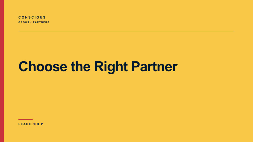 Editorial graphic for How to Choose a Leadership Development Partner